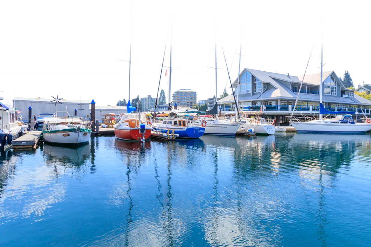 Mud Bay Dock, marina in Nanaimo, Canada — photo 5