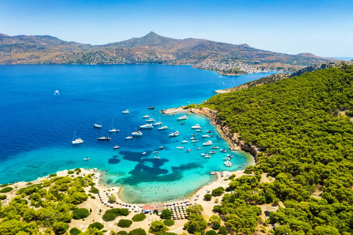 Mouriotou Bay in Perdika, Greece — photo 3