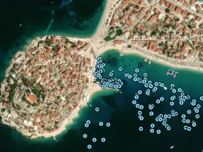 New harbour, marina in Primošten, Croatia — photo 4