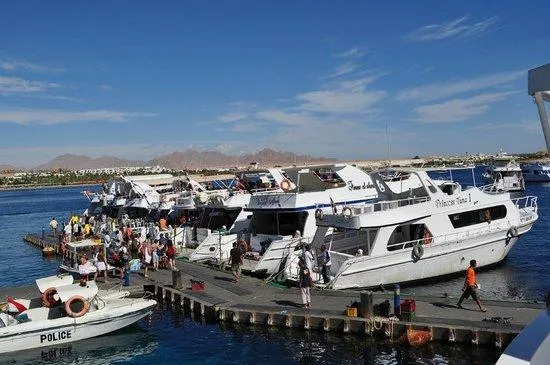 Sharm El sheikh Port, marina in Sharm El Sheikh, Egypt
