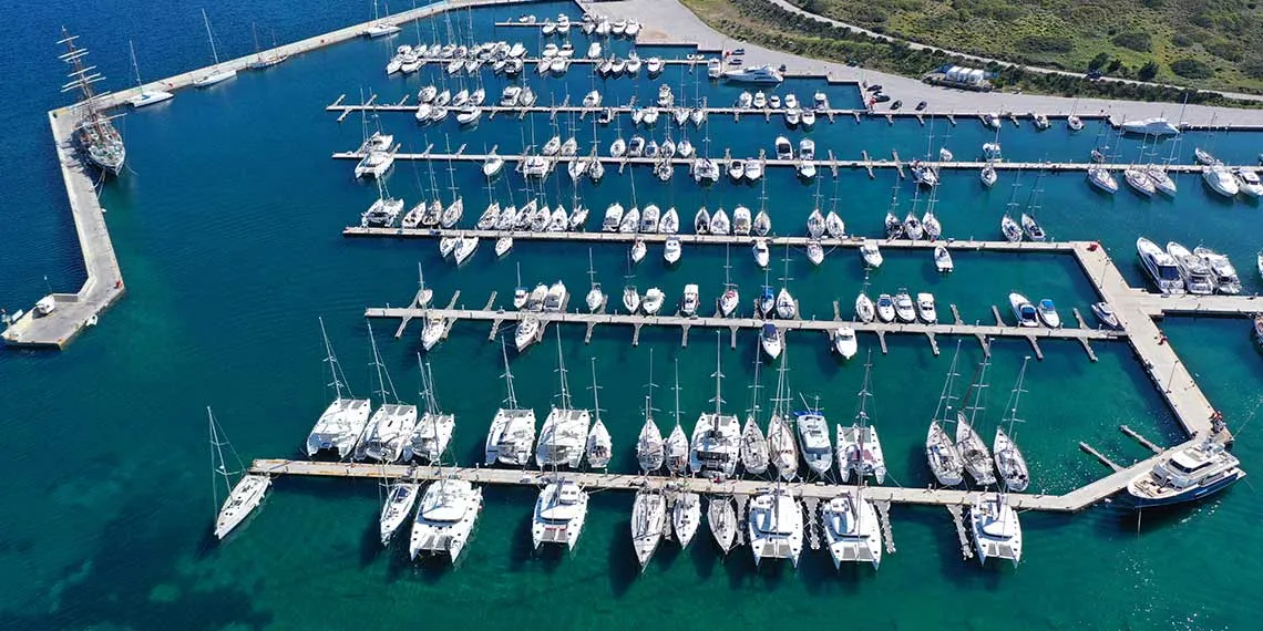 Yachts Park Lavriou Marina in Palea Fokea Municipal Unit, Greece