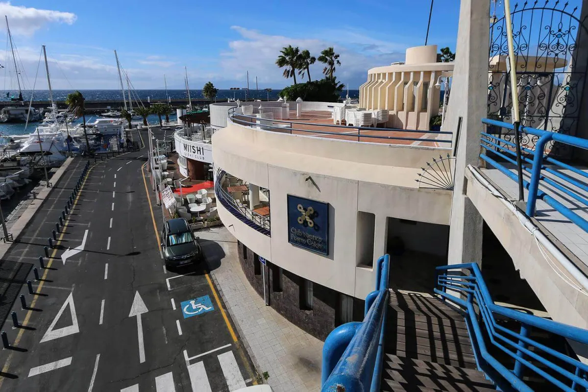 Puerto Colón, marina in Adeje, Spain