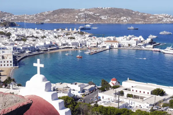 Anchorage in Greece