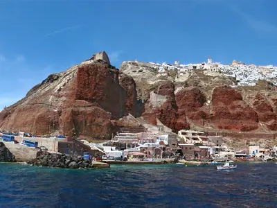 Amoudi Bay in Ia Municipal Unit, Greece — photo 4