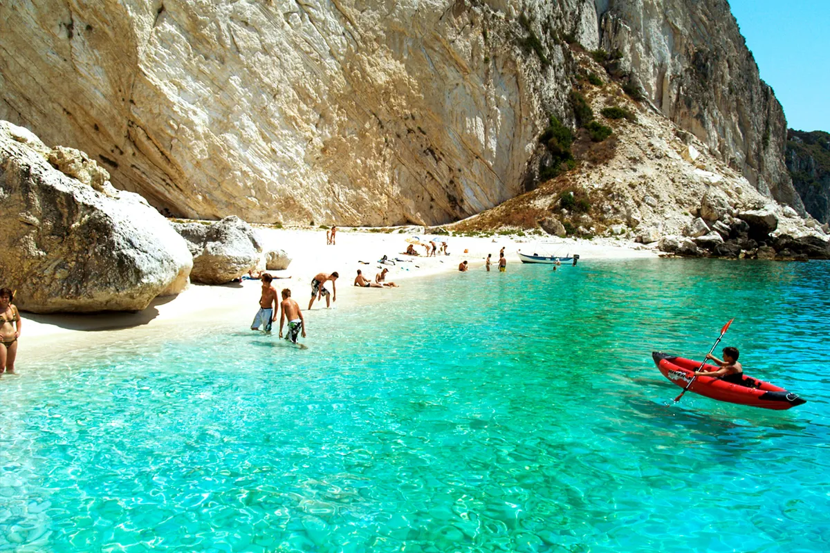 Dasias Bay in Dassia, Greece — photo 3