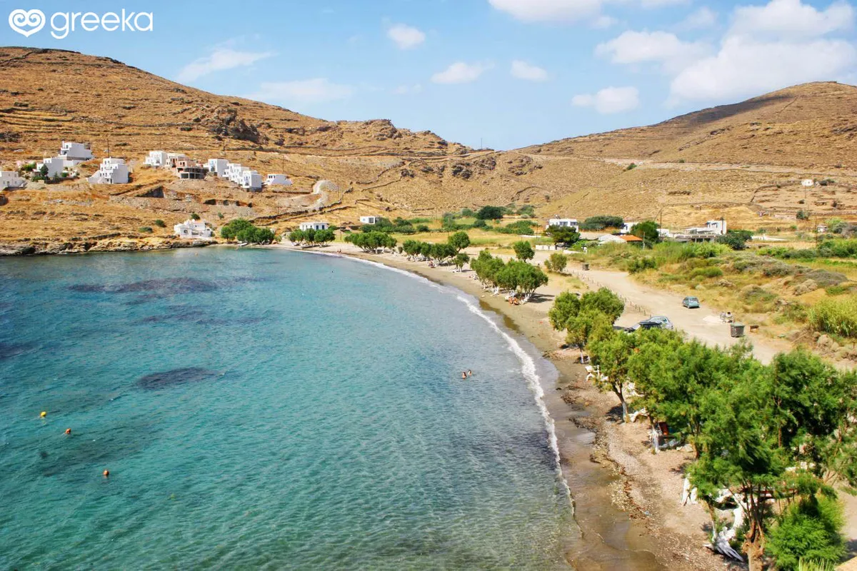 Ormos Episkopis, bay in Μέριχας, Greece