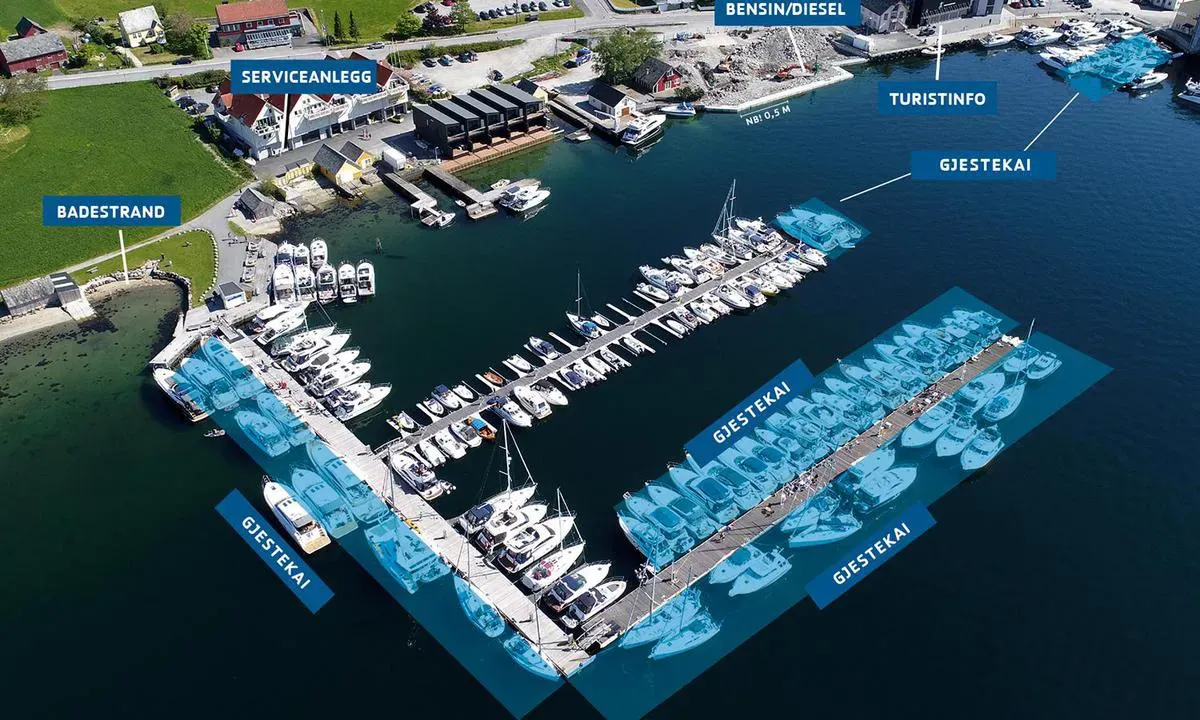 Rosendal Hamn, marina in Rosendal, Norway — photo 2