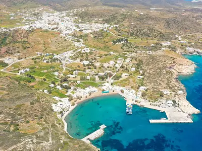 Fykiadas Jetty, mooring in Greece — photo 2