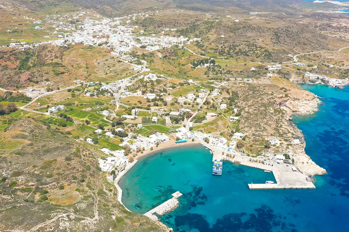 Fykiadas Jetty, mooring in Greece — photo 2