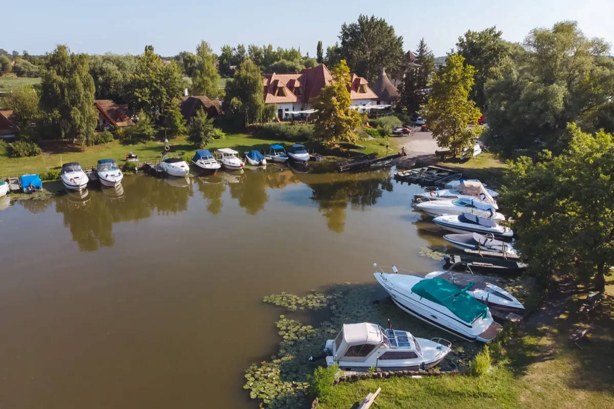 Köre Kikötő Marina in Kisköre, Hungary — photo 2