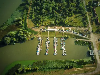 Köre Kikötő Marina in Kisköre, Hungary — photo 4