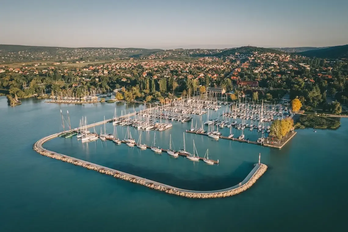 Köre Kikötő Marina in Kisköre, Hungary — photo 6
