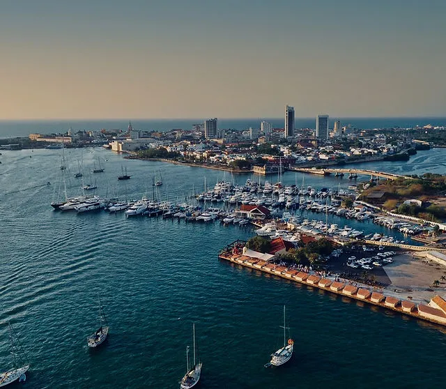 Club de Pesca, marina in Cartagena, Colombia