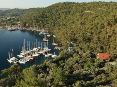 Karacasöğüt Marina in Marmaris, Turkey — photo 2