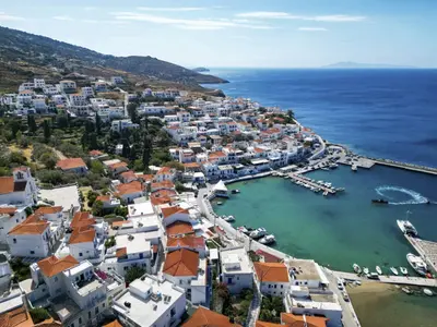 Batsi Marina in Batsi, Greece — photo 4
