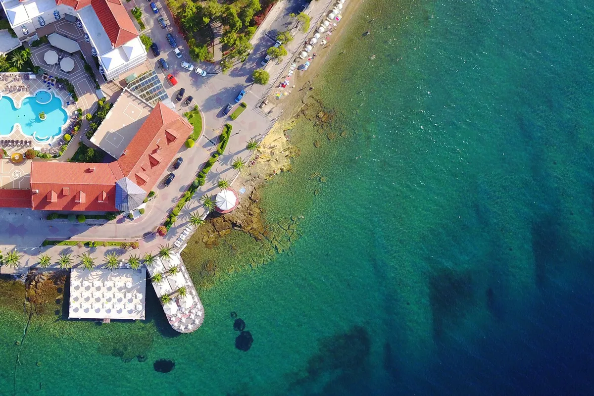 Molos Marina in Pefki, Greece
