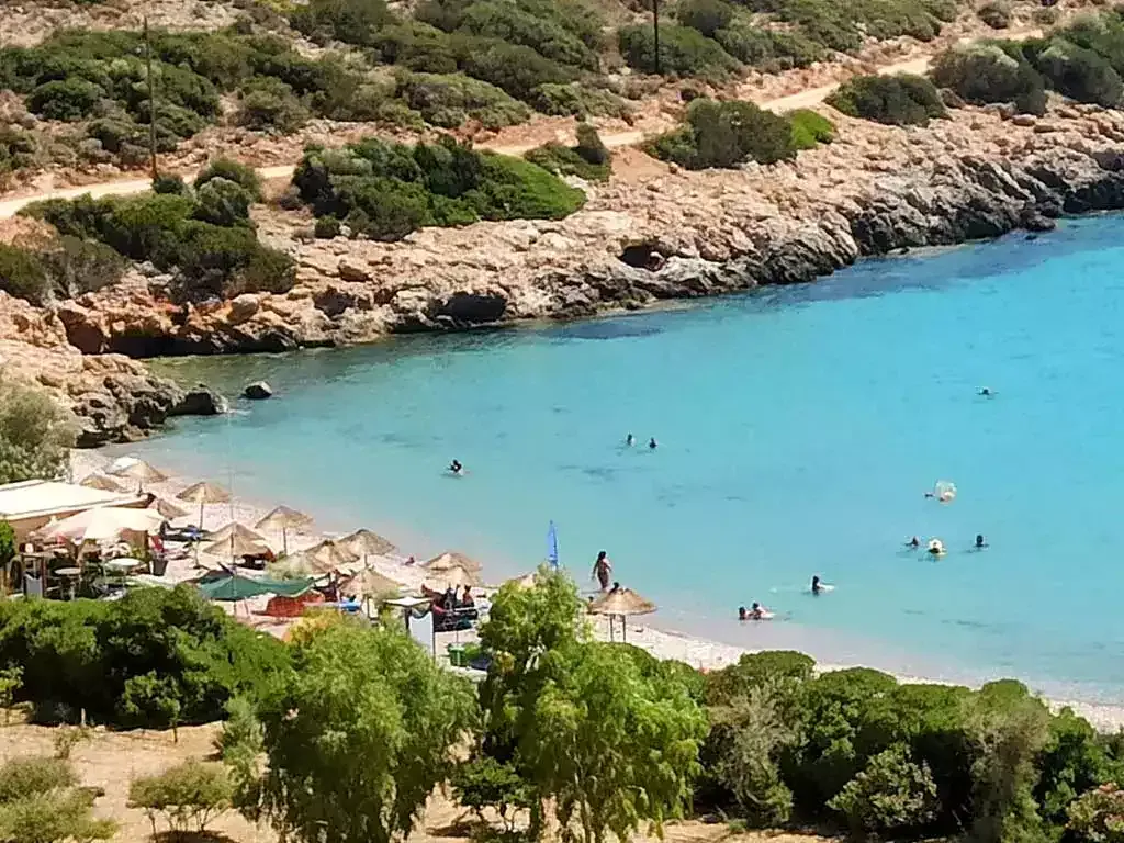 Karinta Bay in Karynta, Greece