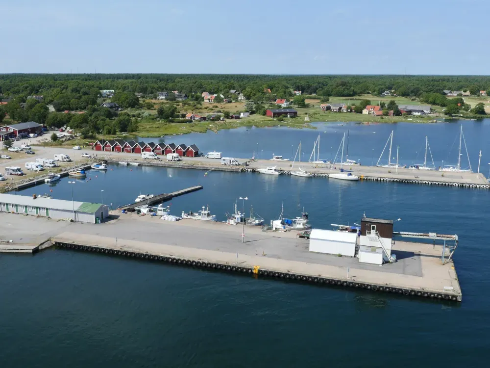 Gästhamn Sandhamn, marina in Torhamn, Sweden