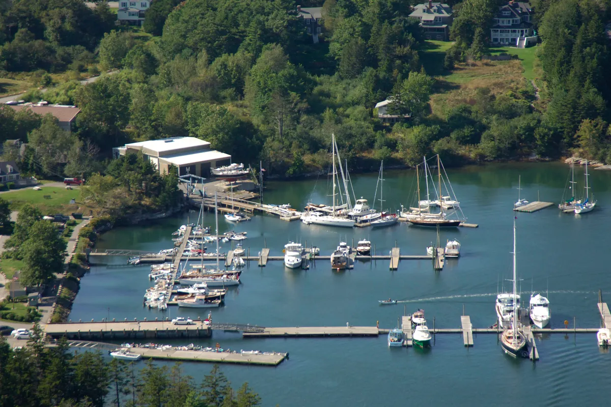 Northeast Harbor Marina in Mount Desert, United States