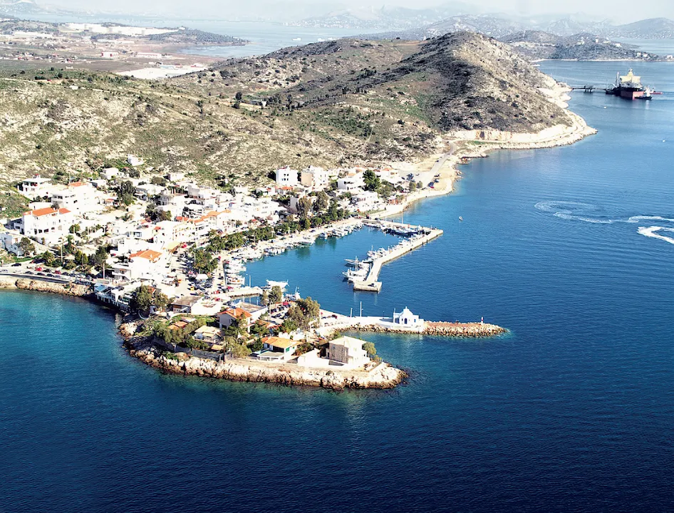 Harbour in Municipal Unit of Megara, Greece