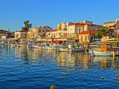 Port Psaradon, marina in Aegina, Greece — photo 2