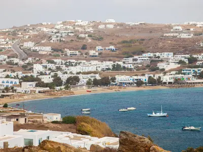 Ornos Bay in Greece — photo 2