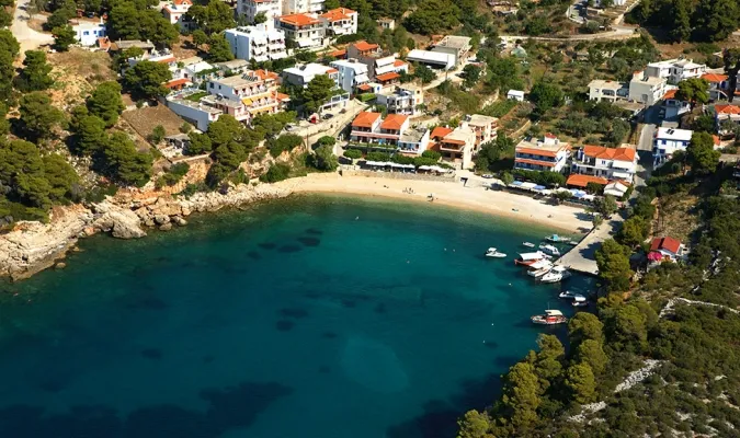Vasilikos Bay in Steni Vala, Greece — photo 2