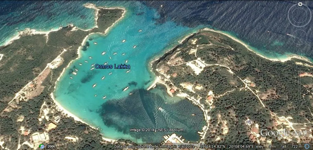 Ormos Lakka, anchorage in Lakka, Greece — photo 4