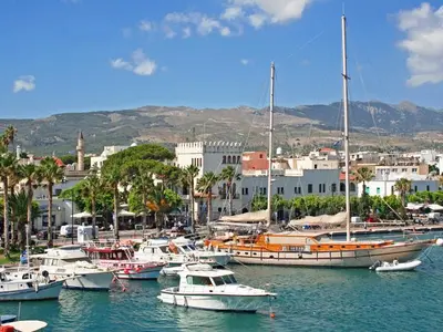 Kos Harbour, marina in Kos, Greece — photo 2