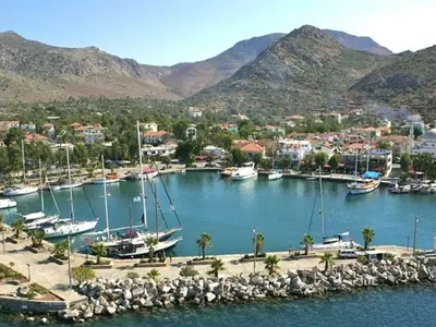 Bozburun Marina in Marmaris, Turkey
