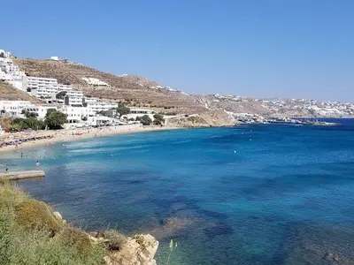 Ormos Agios Stefanos, bay in Greece — photo 2