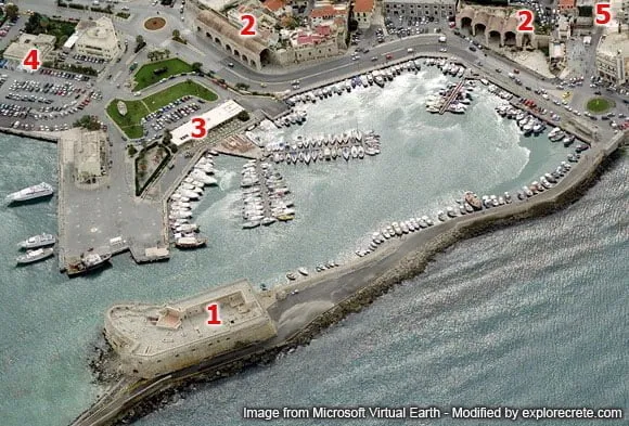 Venetian Harbour, marina in Heraklion Municipal Unit, Greece — photo 5