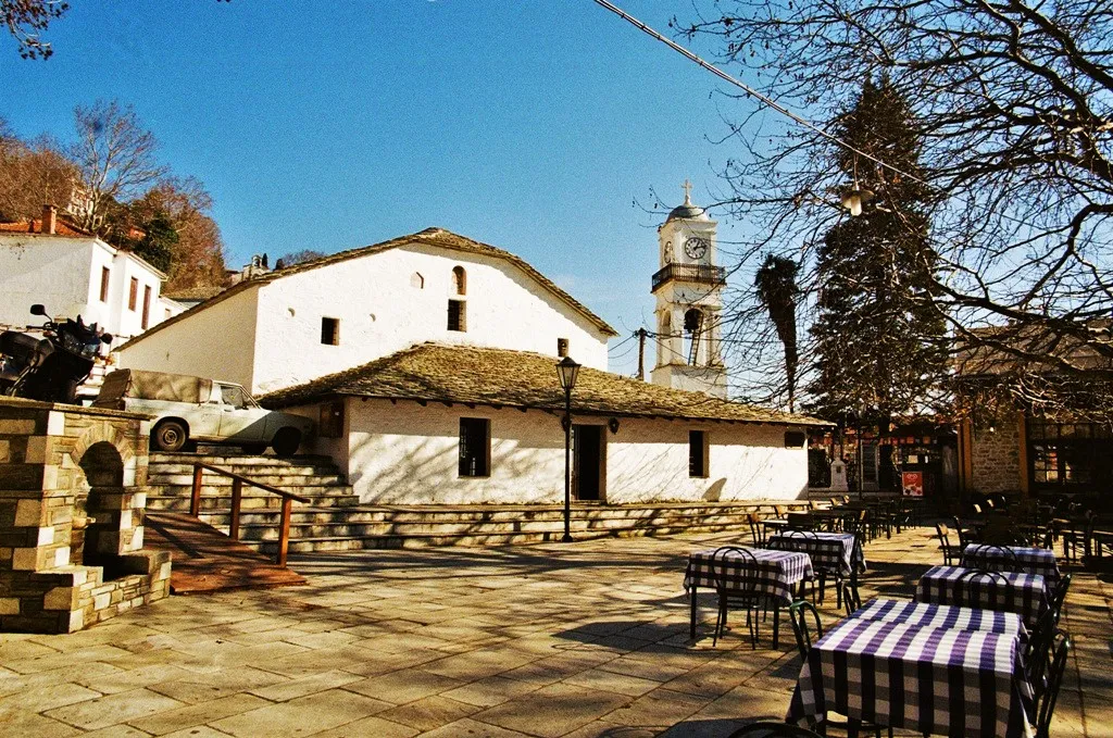 Saint Taxiarchs Fishermen's Club Marina in Chalkida, Greece