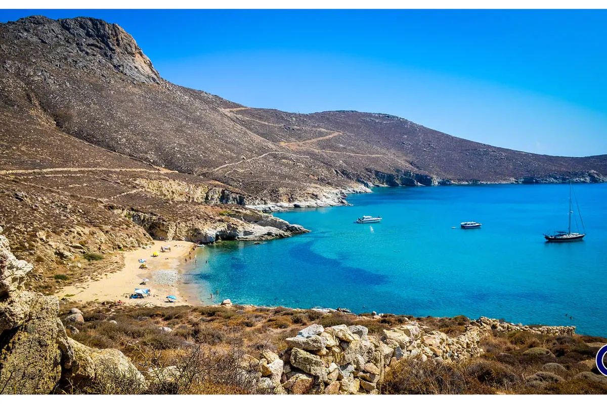 Kalo Ampeli Bay in Livadi, Greece — photo 4