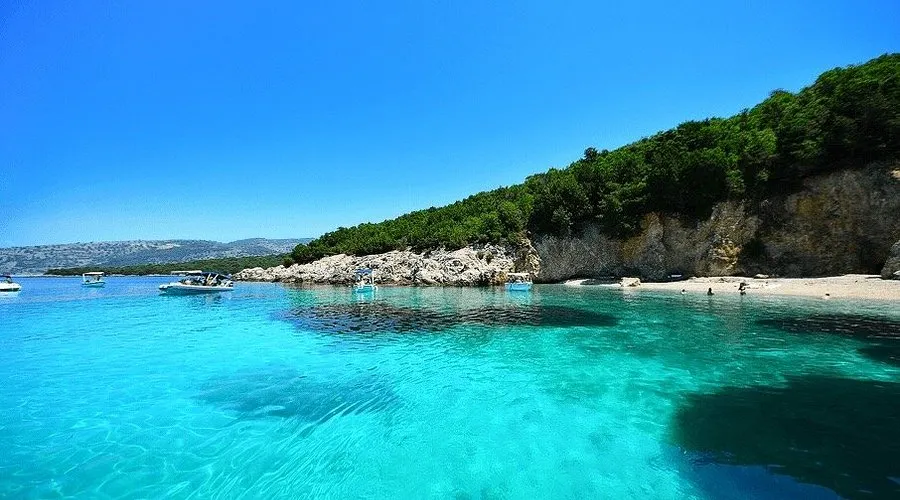 Blue Lagoon, bay in Sivota, Greece