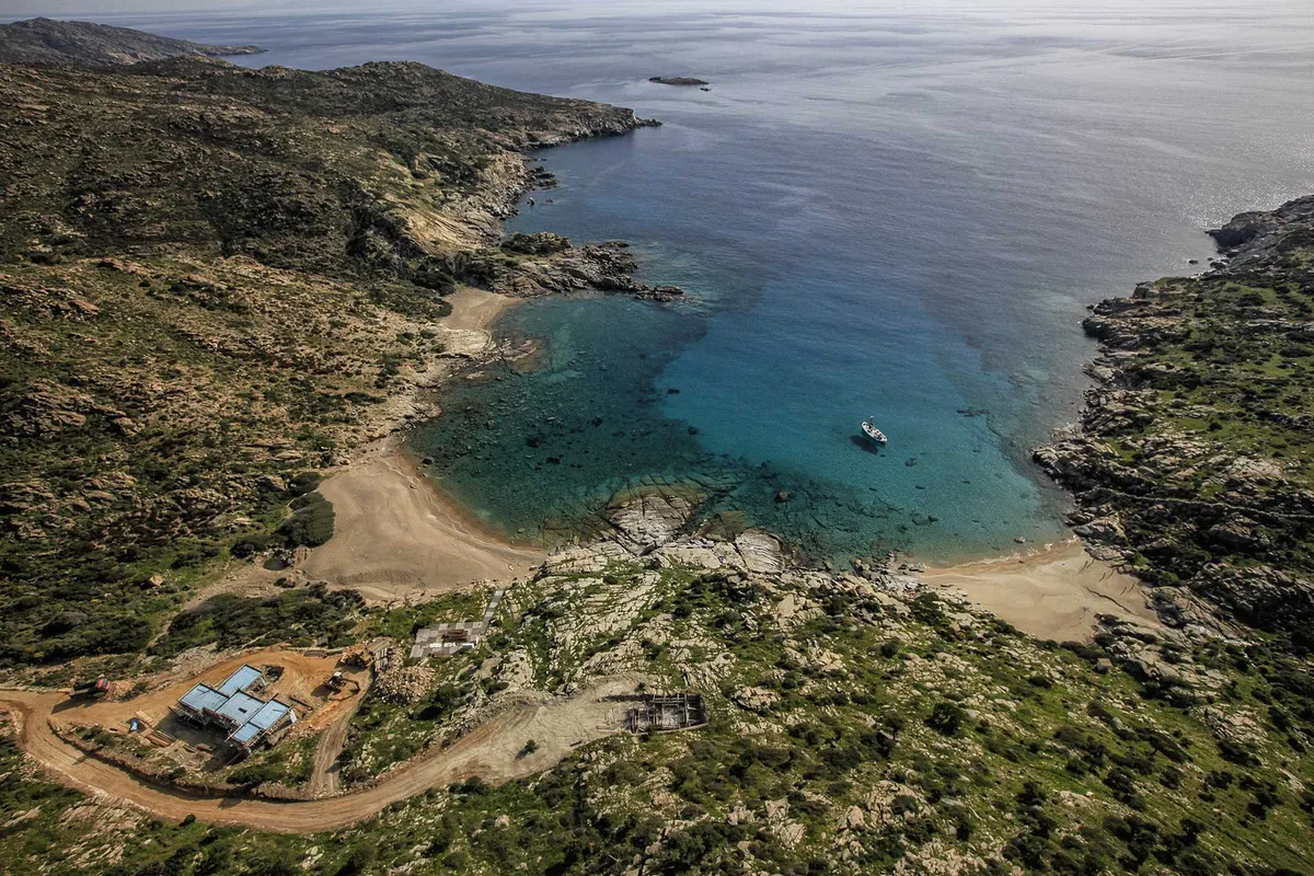 Pikri Nero Bay in Greece