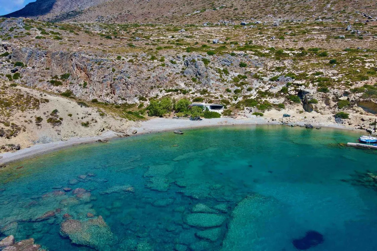 Feloti Bay in Municipal Unit of Kythira, Greece