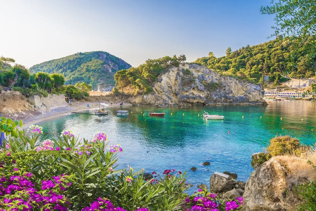 Apraou Bay in Ayios Elias, Greece