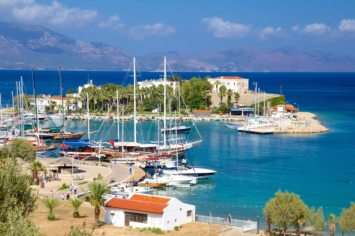Datça Limanı, marina in Datça, Turkey