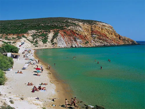 Provatas Bay in Provatas, Greece