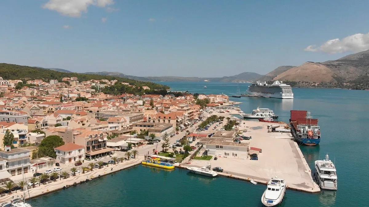 Katelios harbour in Municipal Unit of Elios-Proni, Greece