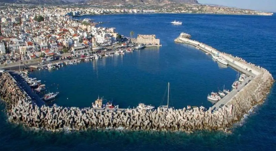 Marina of Ierapetra in Ierapetra Municipal Unit, Greece