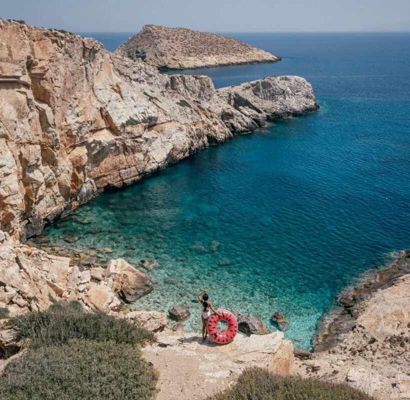 Vryses Bay in Greece