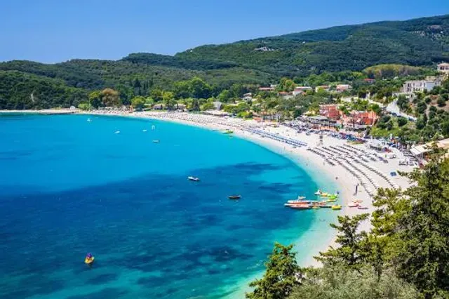 Valtos Anchorage in Parga, Greece