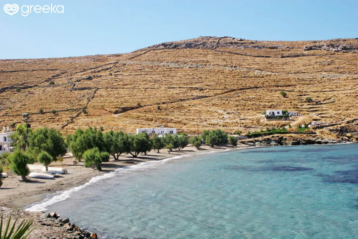 Agios Dimitrios Bay in Agios Dimitrios, Greece