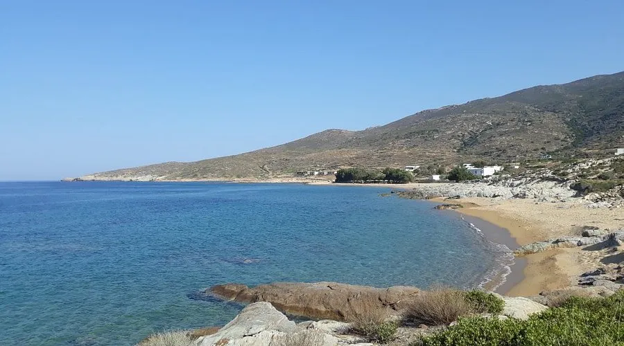 Psathi Bay in Psathi, Greece