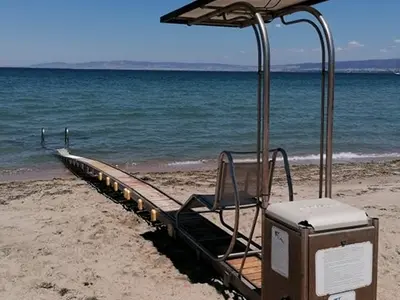 Pier Neon Epivaton, marina in Νέοι Επιβάτες, Greece — photo 4