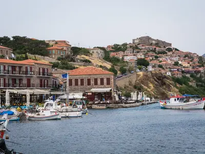 Port Molyvou, marina in Molyvos, Greece — photo 2
