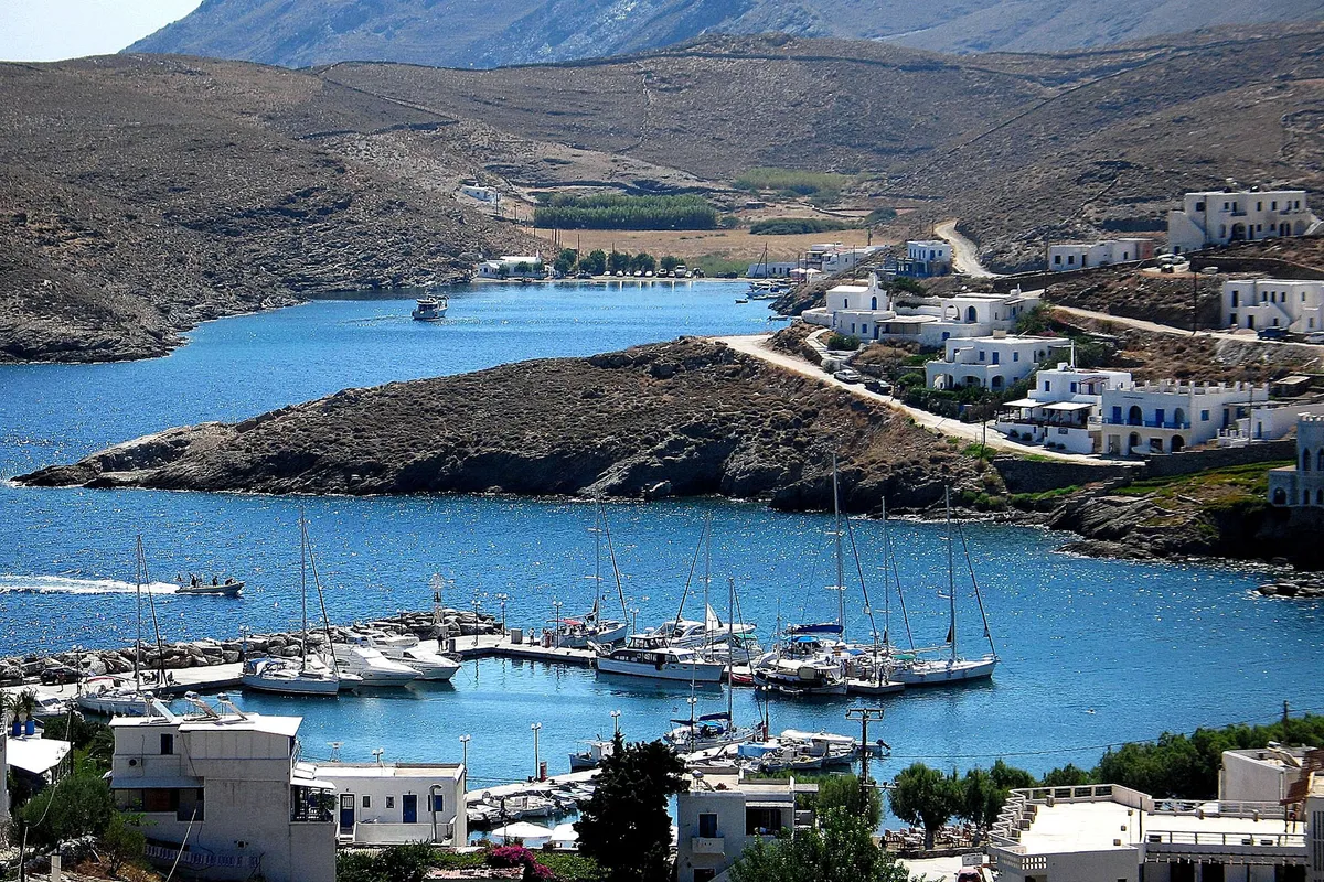 Limin Loutra Marina in Loutra, Greece