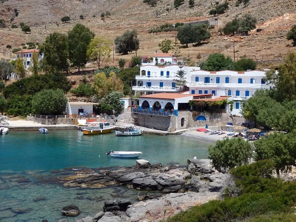 Finikas Bay in Anopoli, Greece